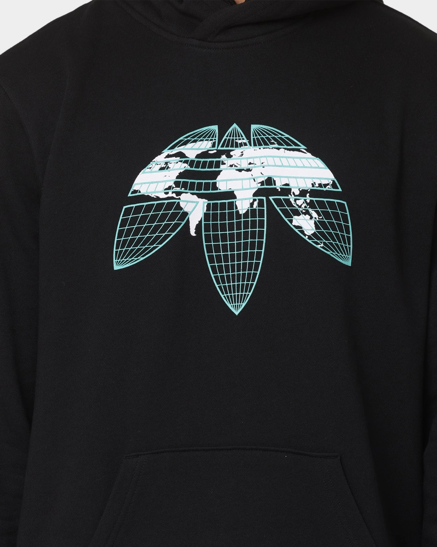 Adidas Graphics United Hoodie Black city lights Elegant