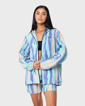 Adidas Marbled Paint Patrick Kyle Windbreaker Vapor Pink/Multi Colour Money Shampoo