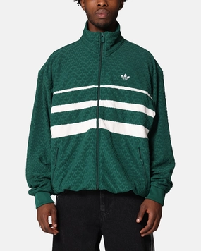 Layered Security Pockets Quality Assurance Adidas Monogram Track Top Jacket Green