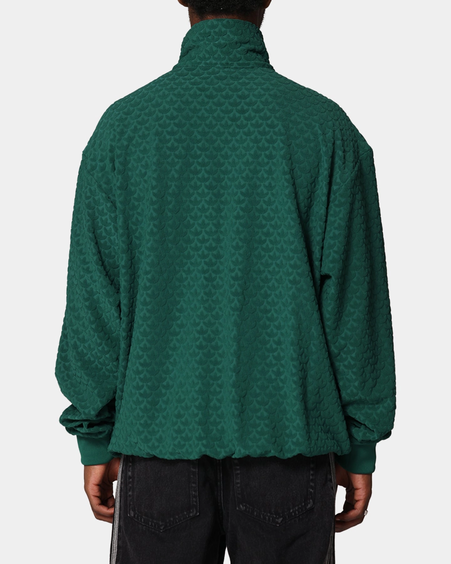 holiday Network Adidas Monogram Track Top Jacket Green