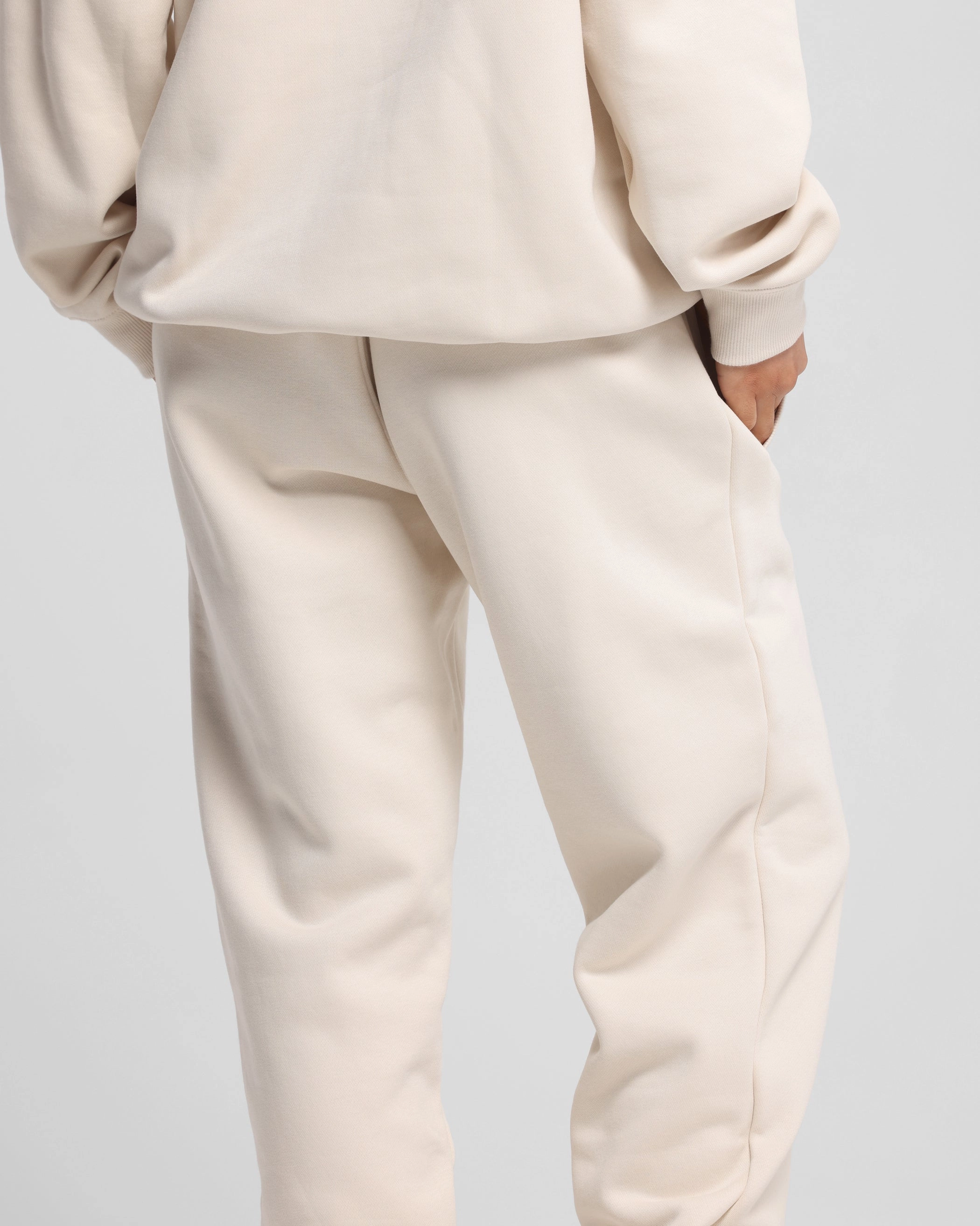 Adidas Originals 70's Fleece Joggers Wonder White Timeless Utility