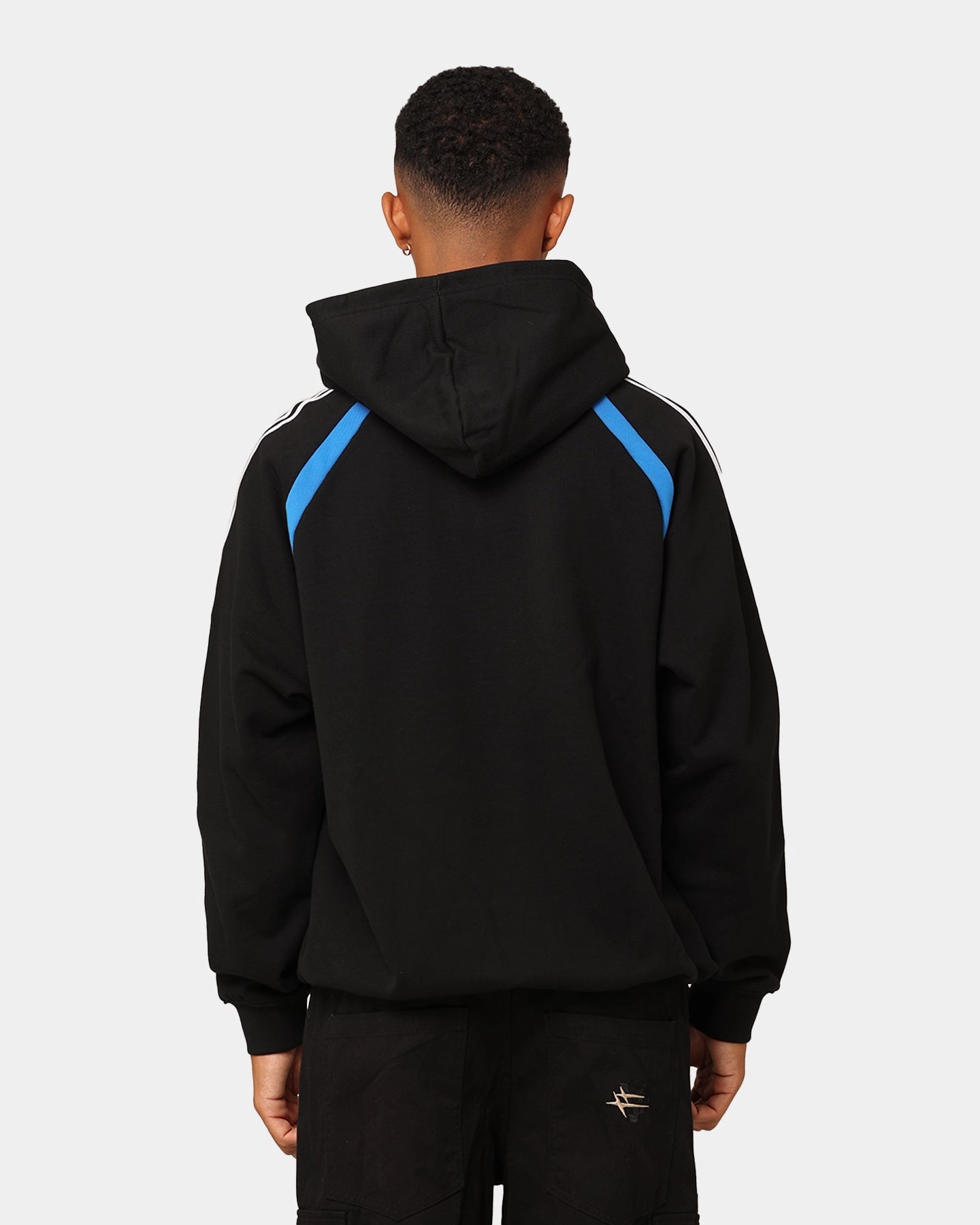 Launch Adidas Oversized Hoodie Black