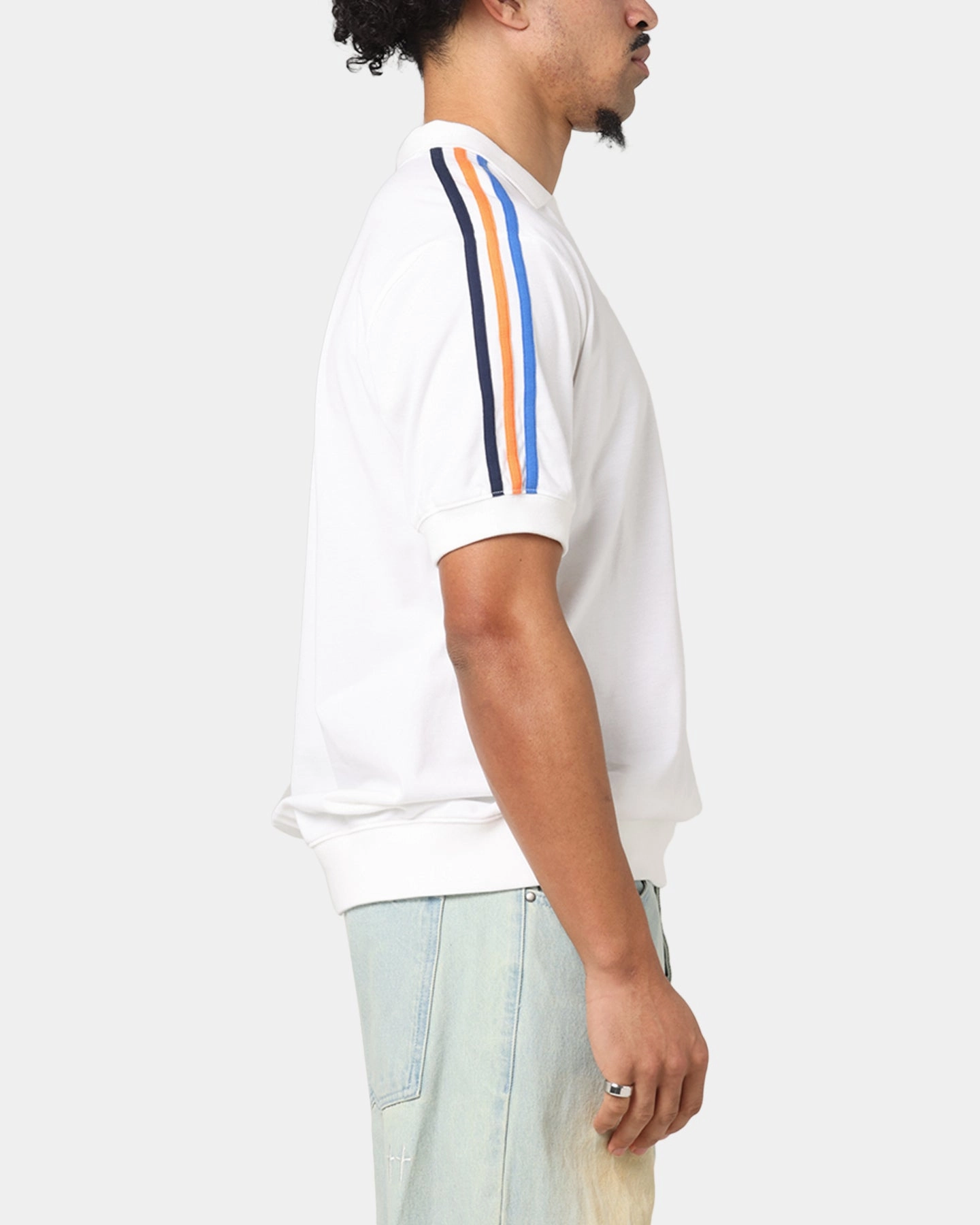 Adidas Polo T-Shirt White Clubhouse Attire Smart Outfit