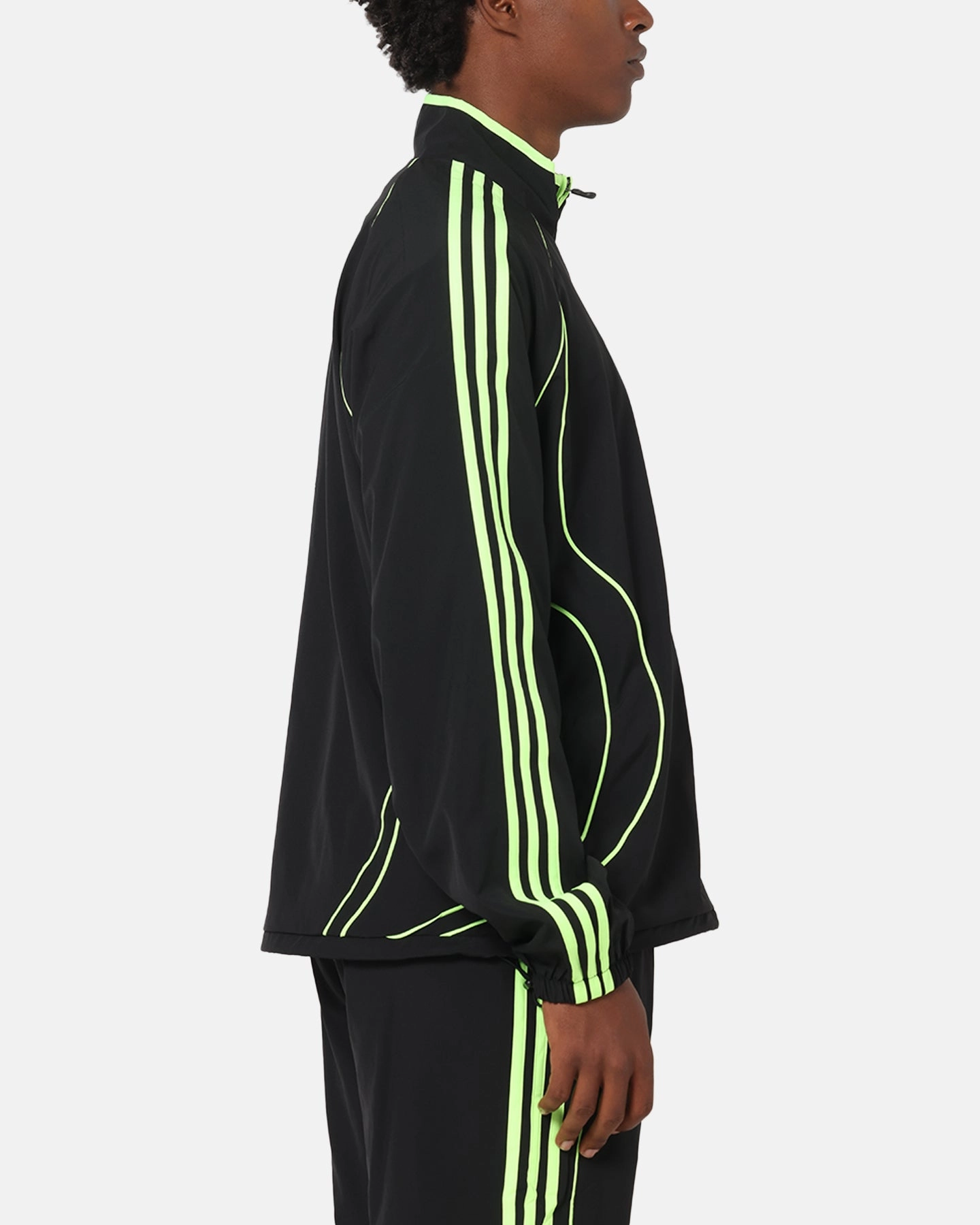 Rugged Look Adidas Teamgeist Adicolor Track Jacket Black/Green