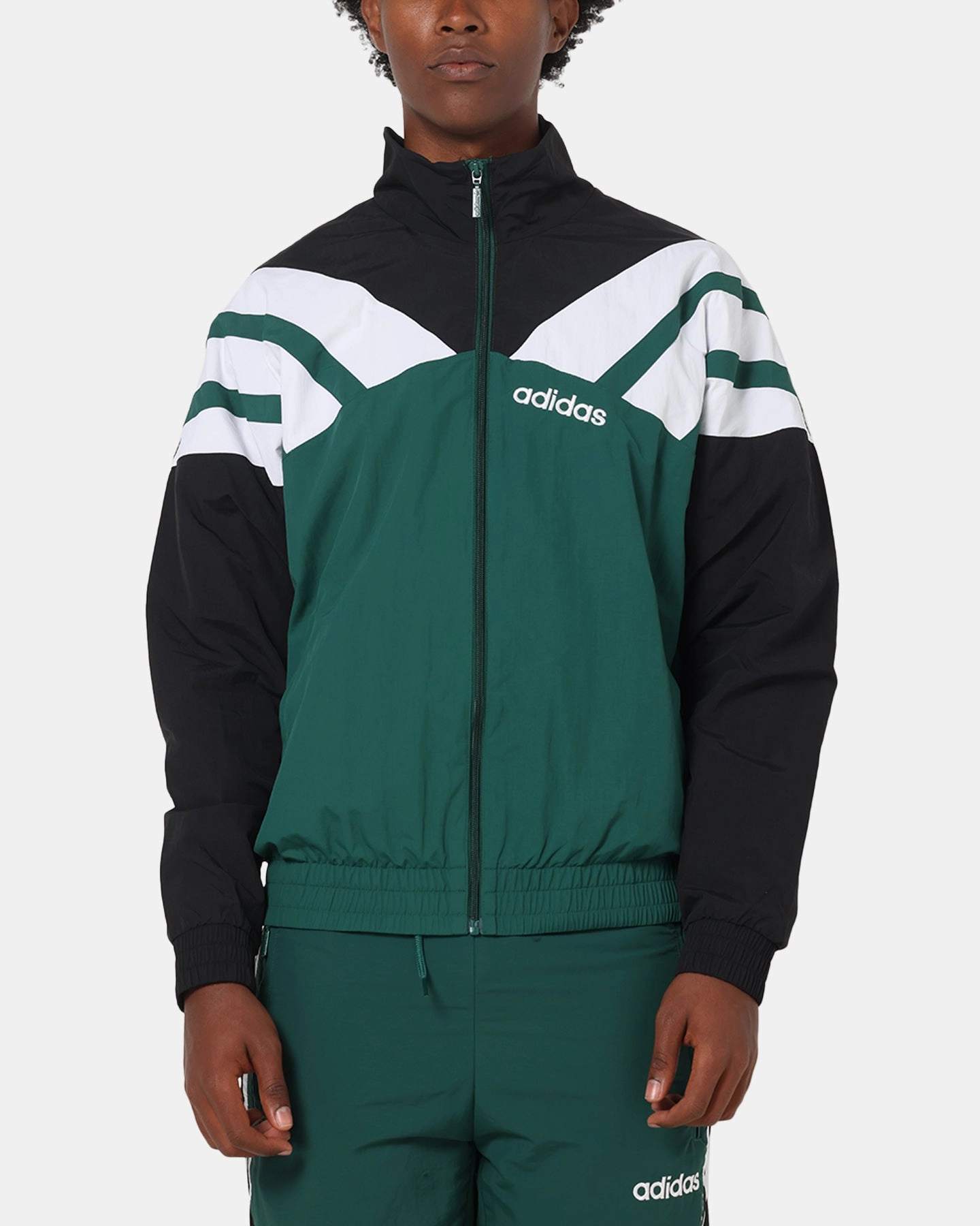 Overcome Adidas Track Jacket Green/Black