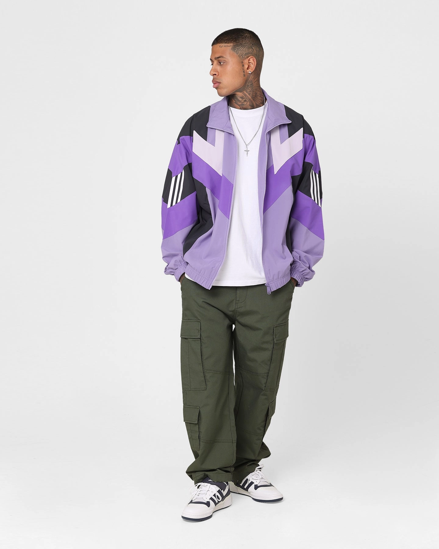 Party use Adidas Tracktop 2 Jacket Magic Lilac/Carbon