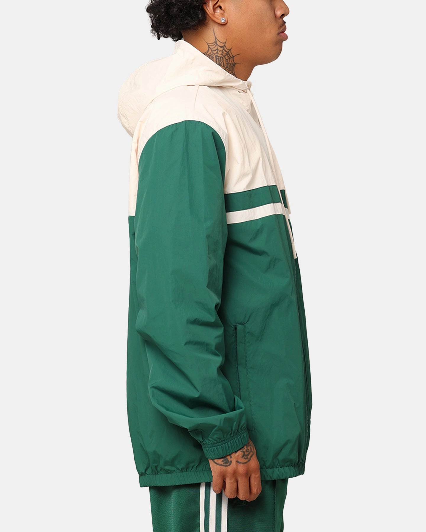 Easy Movement Viewpoint Adidas Windbreaker Jacket Green
