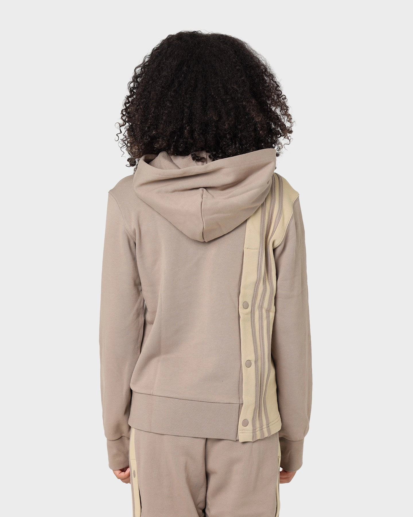 ElasticWaistband Adidas Women's Adibreak Hoodie Brown/Beige