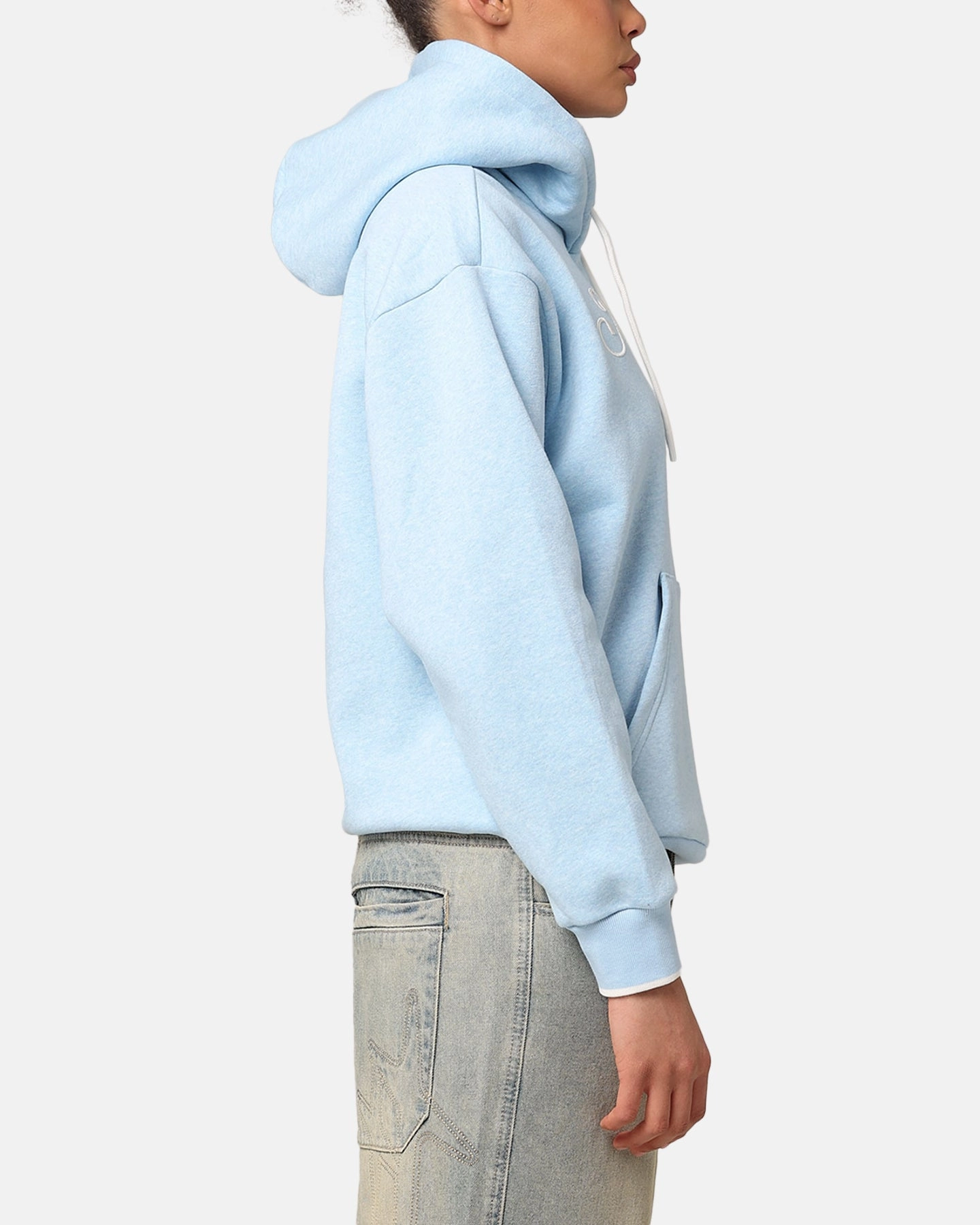 Adidas Women's Graphic Hoodie Clear Sky Mel Charm