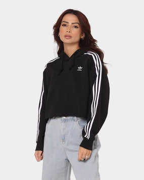 Position Adidas Women's Short Hoodie Black