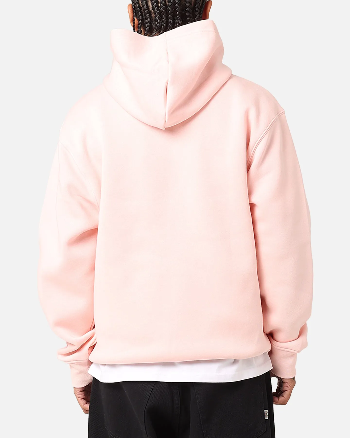 Fall Friendly Jordan Essential Brooklyn Fleece Pullover Hoodie Pink/White