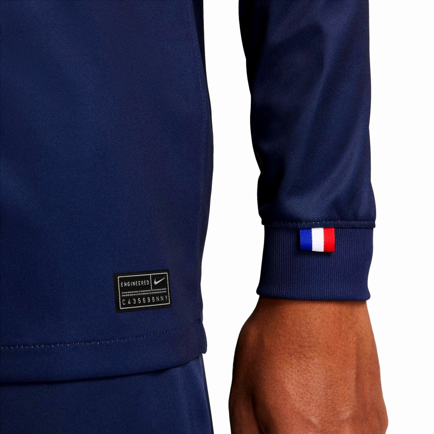 PSG long sleeves Home soccer jersey 2023 - Nike AntiSagFabricTech Windproof Layer