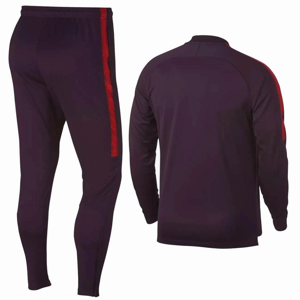 UVProtective Outer Layers Striped AS Roma Presentation Soccer Tracksuit 2018/19 - Nike