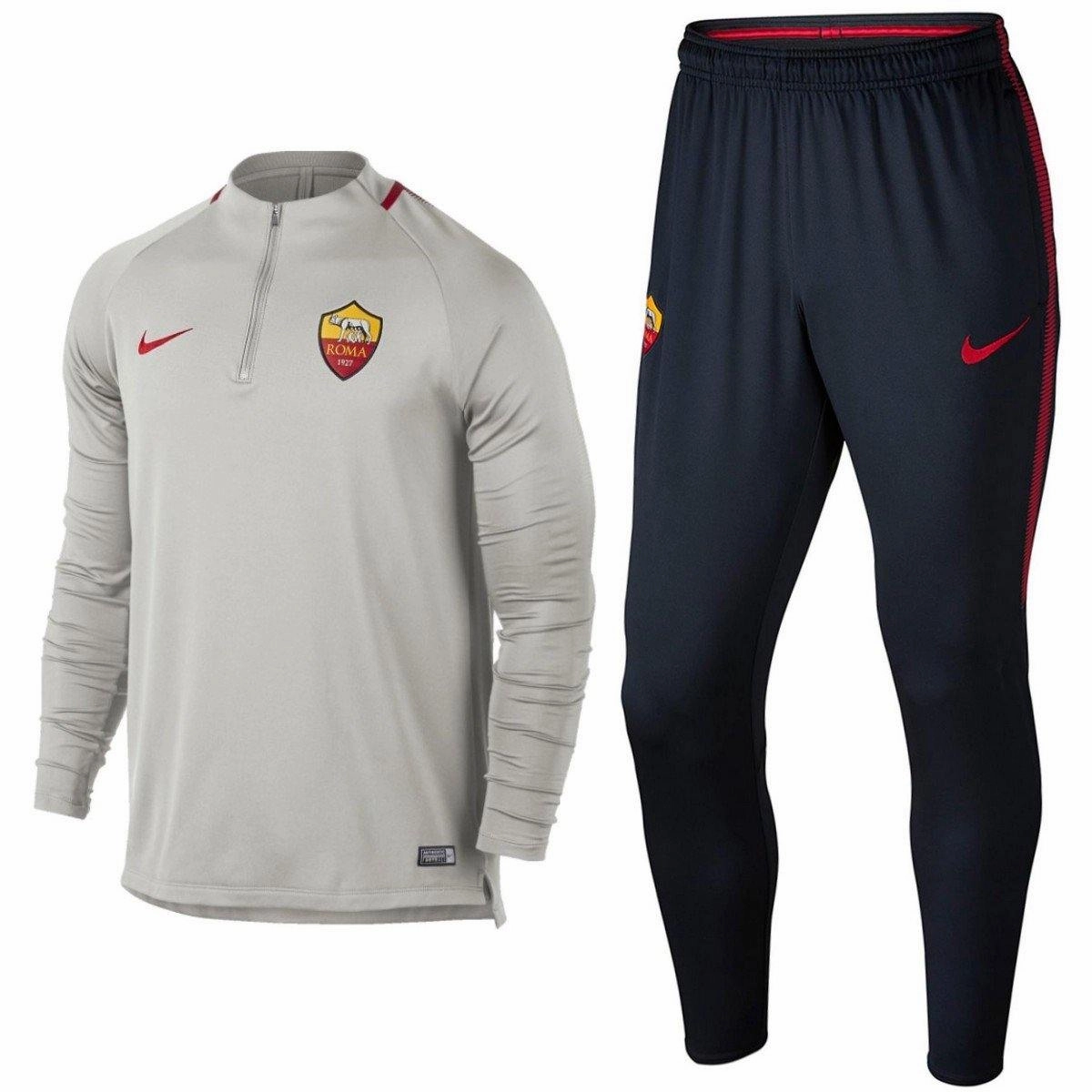 TemperatureRegulating Textiles As Roma Training Technical Soccer Tracksuit 2018 - Nike