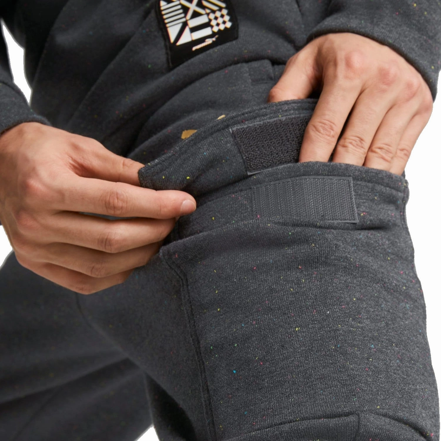 stretchy fabric Italy dark grey Casual Fans presentation tracksuit 2022/23 - Puma