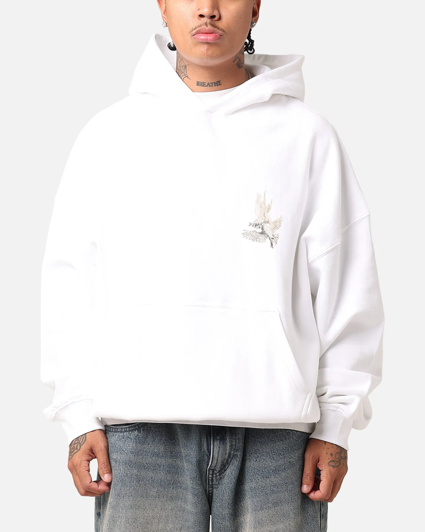 Saint Morta Doves Premium Hoodie White Innovate
