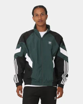 Button-up firefighters Adidas Woven TT Jacket Mineral Green