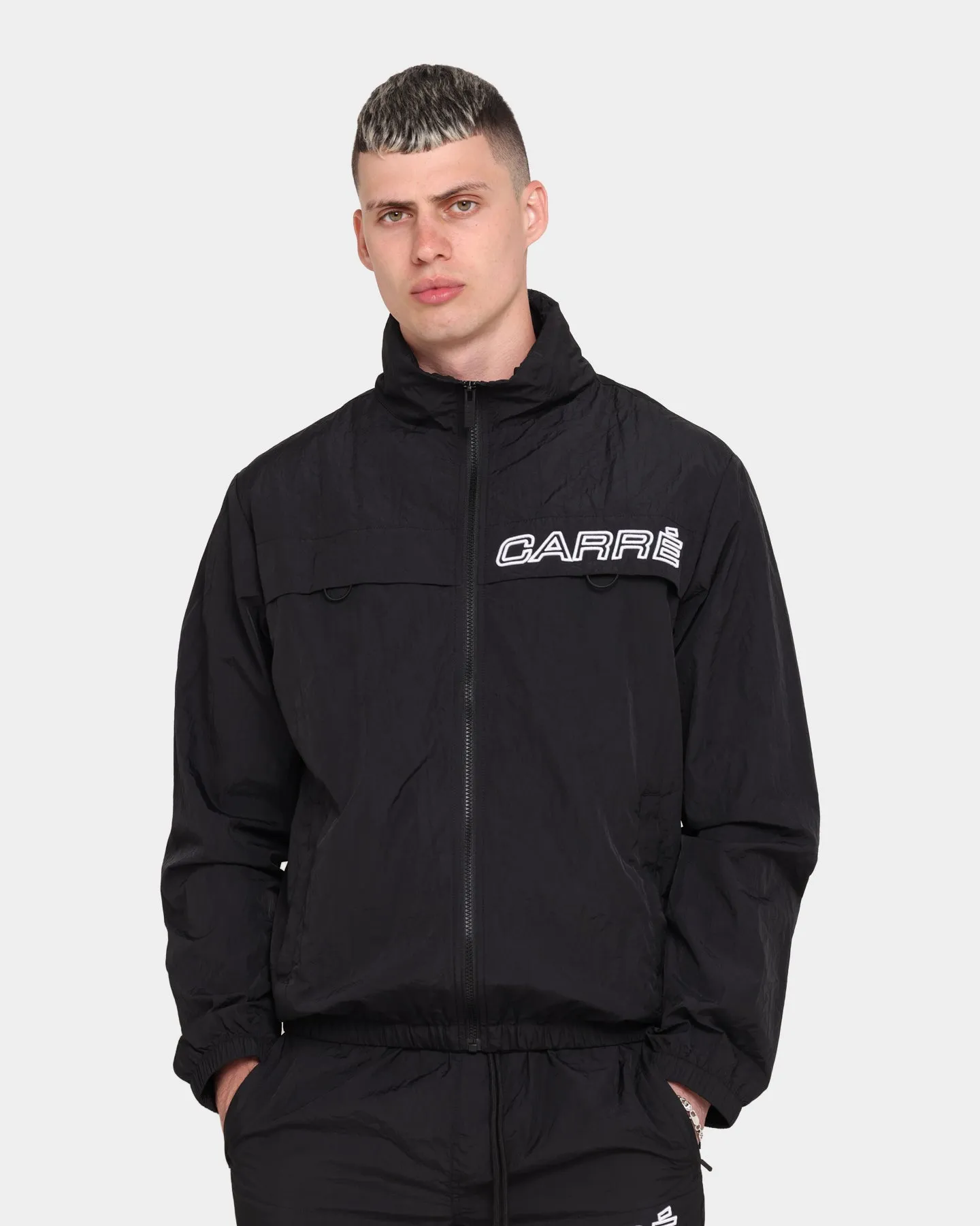 Outdoor Activity Street Edge Carr?? Restart Windbreaker Black