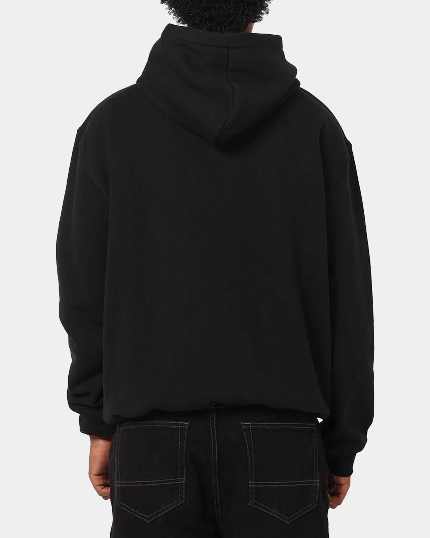 Lizard like S Double Crown Dot Hoodie Black