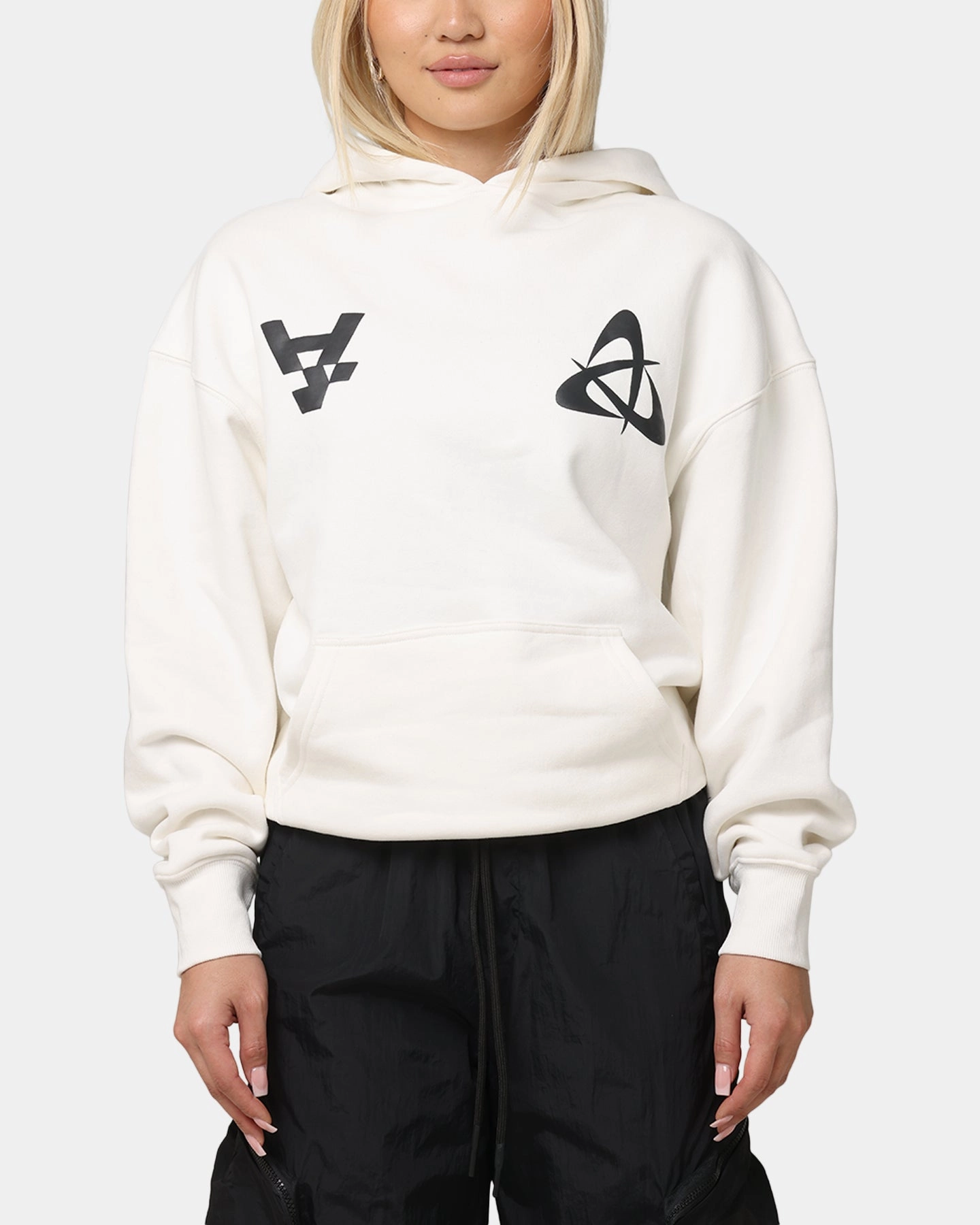 The Anti Order Atomic Premium Hoodie White insulated