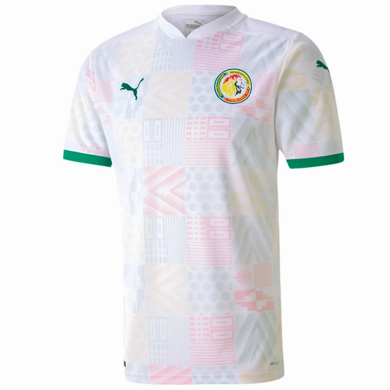 Senegal national team Home soccer jersey 2021/22 - Puma sandal venue