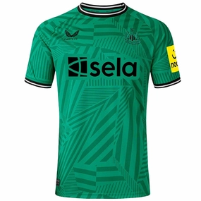 Newcastle United Away soccer jersey 2023/24 - Castore Compression Gradient Zones