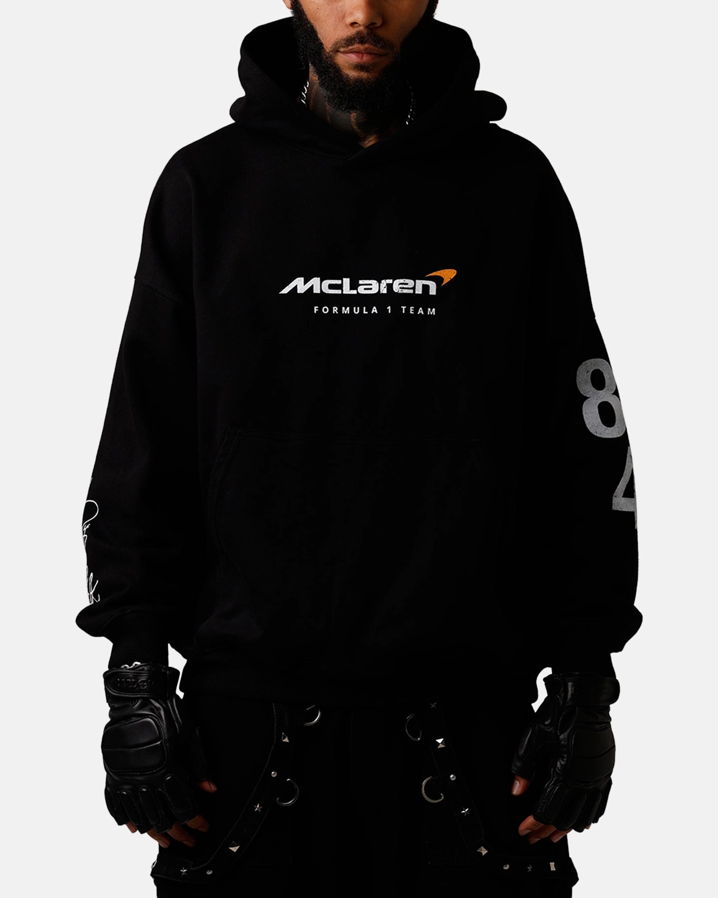 Culture Kings X Mclaren 'Las Vegas Grand Prix 2024' Piastri And Norris Hoodie Black Wind Control Courage