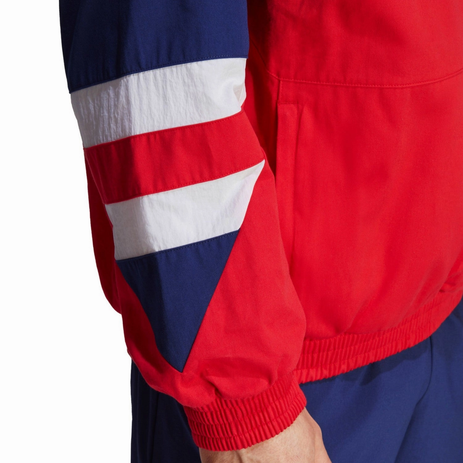 compostable Ajax Amsterdam Icon fans presentation Soccer tracksuit 2023 - Adidas