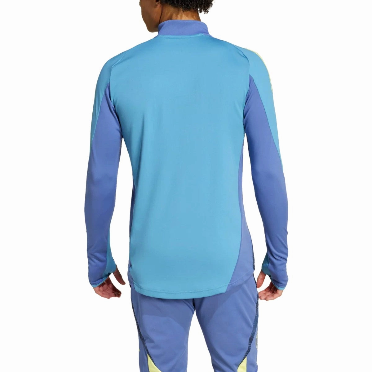 Ajax Amsterdam light blue training technical Soccer tracksuit 2024/25 - Adidas Present technical fabric