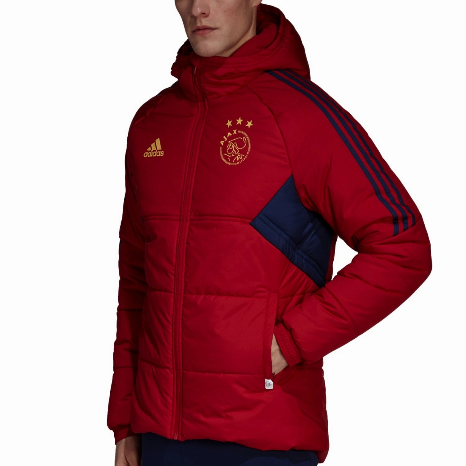 Ajax Amsterdam winter training bench jacket 2022/23 - Adidas Promotion Adventure