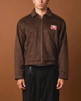 404 Smokehouse Work Jacket Brown Zip-up