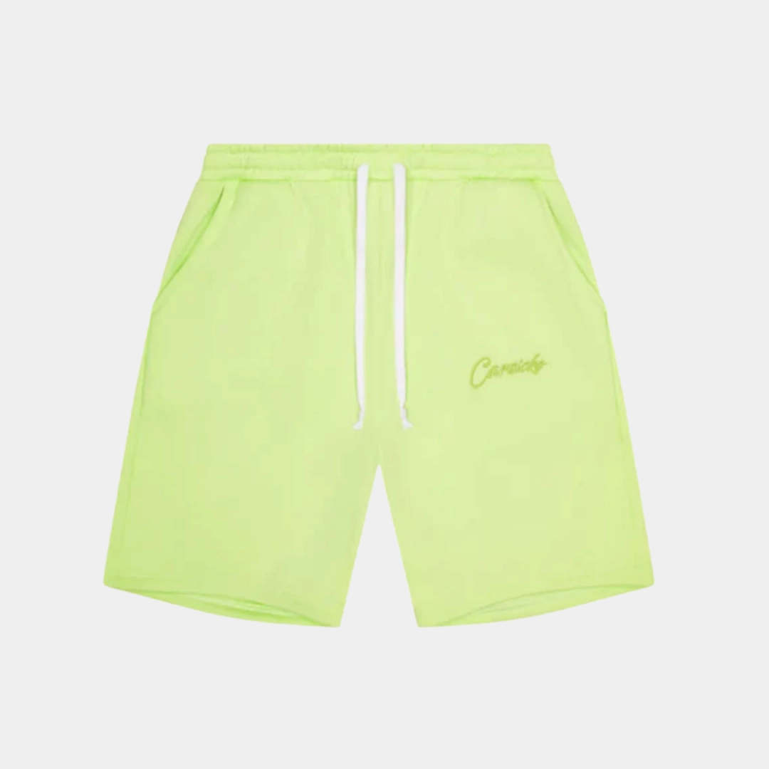 Carsicko Core Shorts - Lime fencing