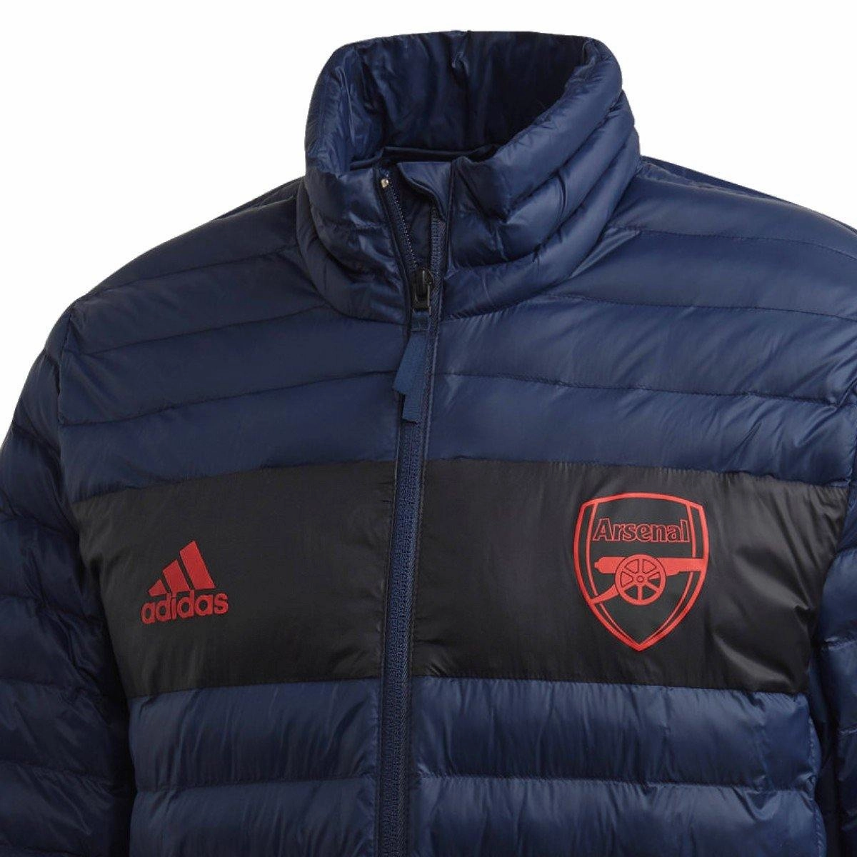 Arsenal FC soccer navy light padded jacket 2019/20 - Adidas Biomechanical Fit Analysis pedicure