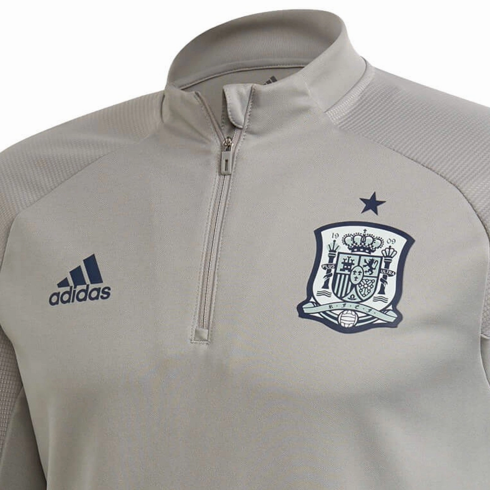 Spain grey training technical Soccer tracksuit 2020/21 - Adidas Utility Lightweight Frame Structure