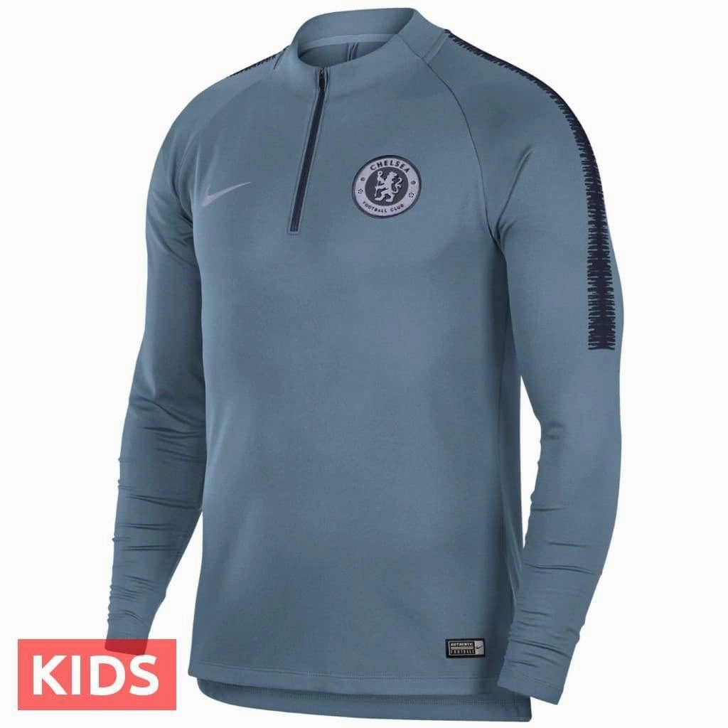 Kids - Chelsea UCL training technical soccer tracksuit 2018/19 - Nike bodybuilding