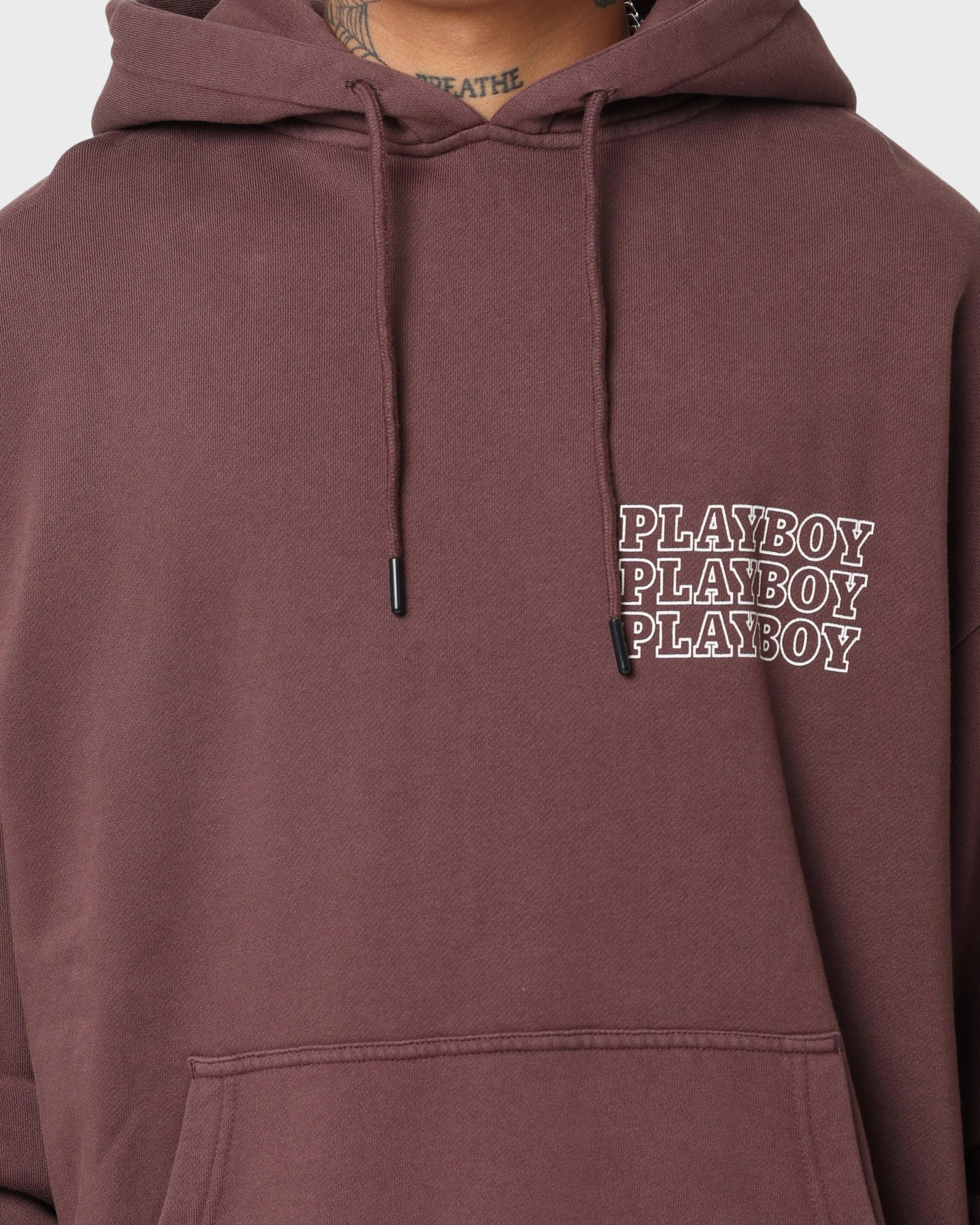 Playboy November 2013 Sepia Hoodie Brown Y2K Style