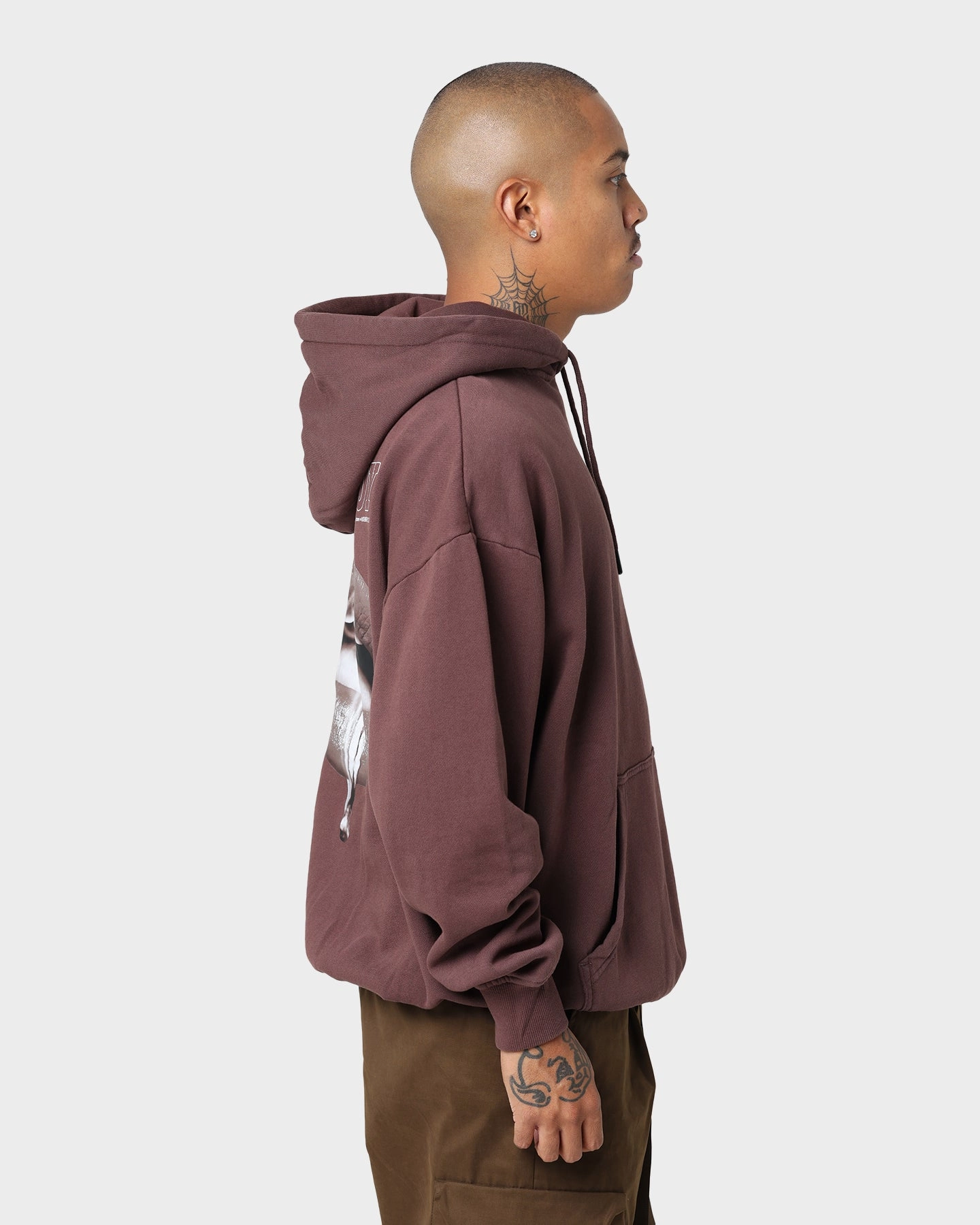 Playboy November 2013 Sepia Hoodie Brown Chest pocket