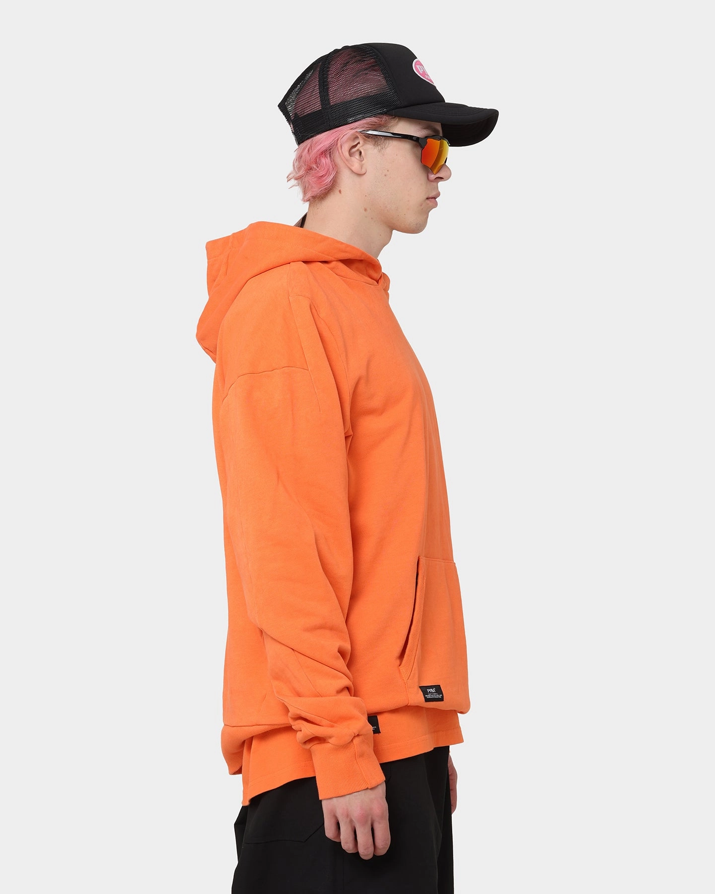 PYRA Design Logo Hoodie Orange EcoFriendlyMaterial