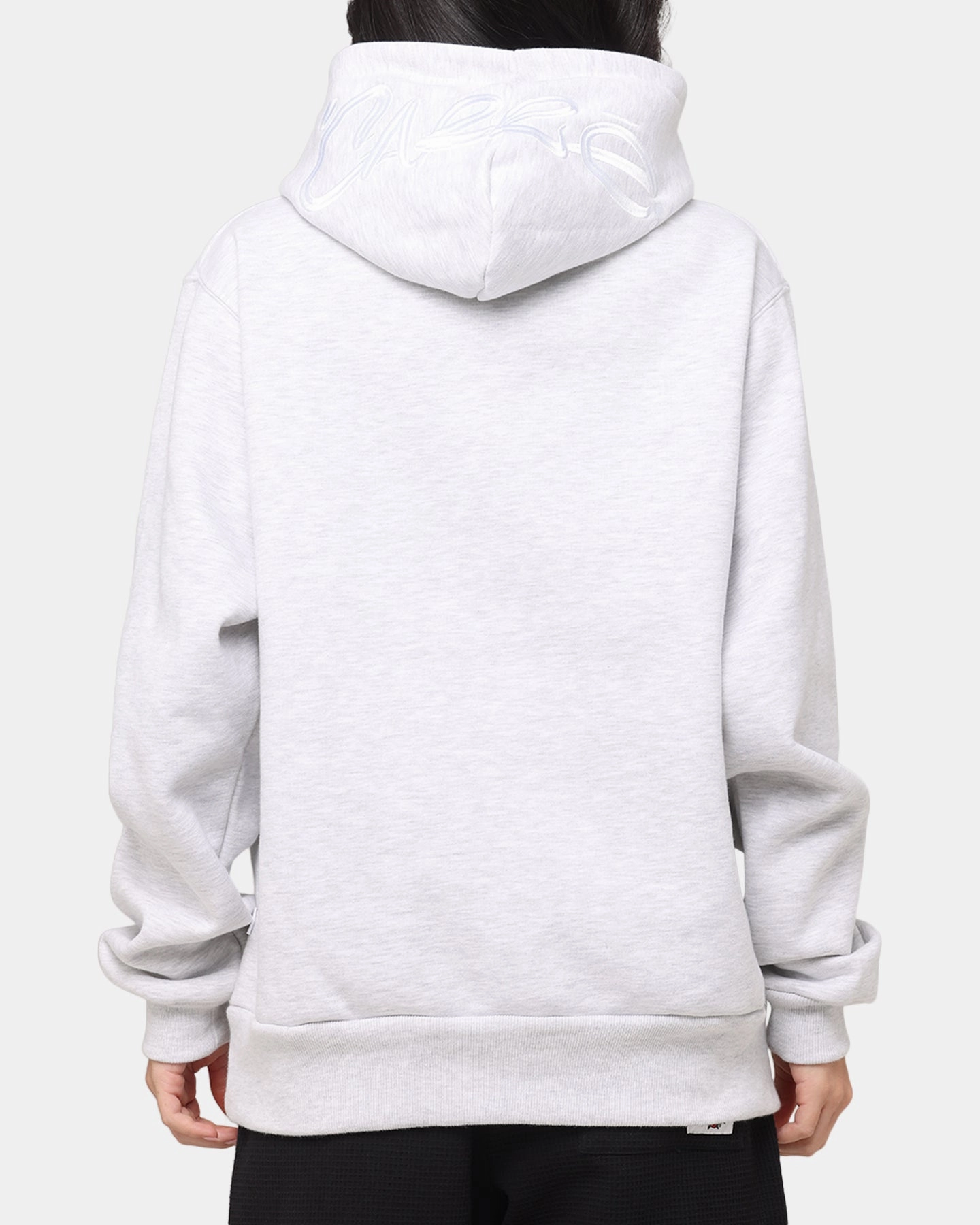 Street Edge Carre Graffiti Hoodie Grey Marle