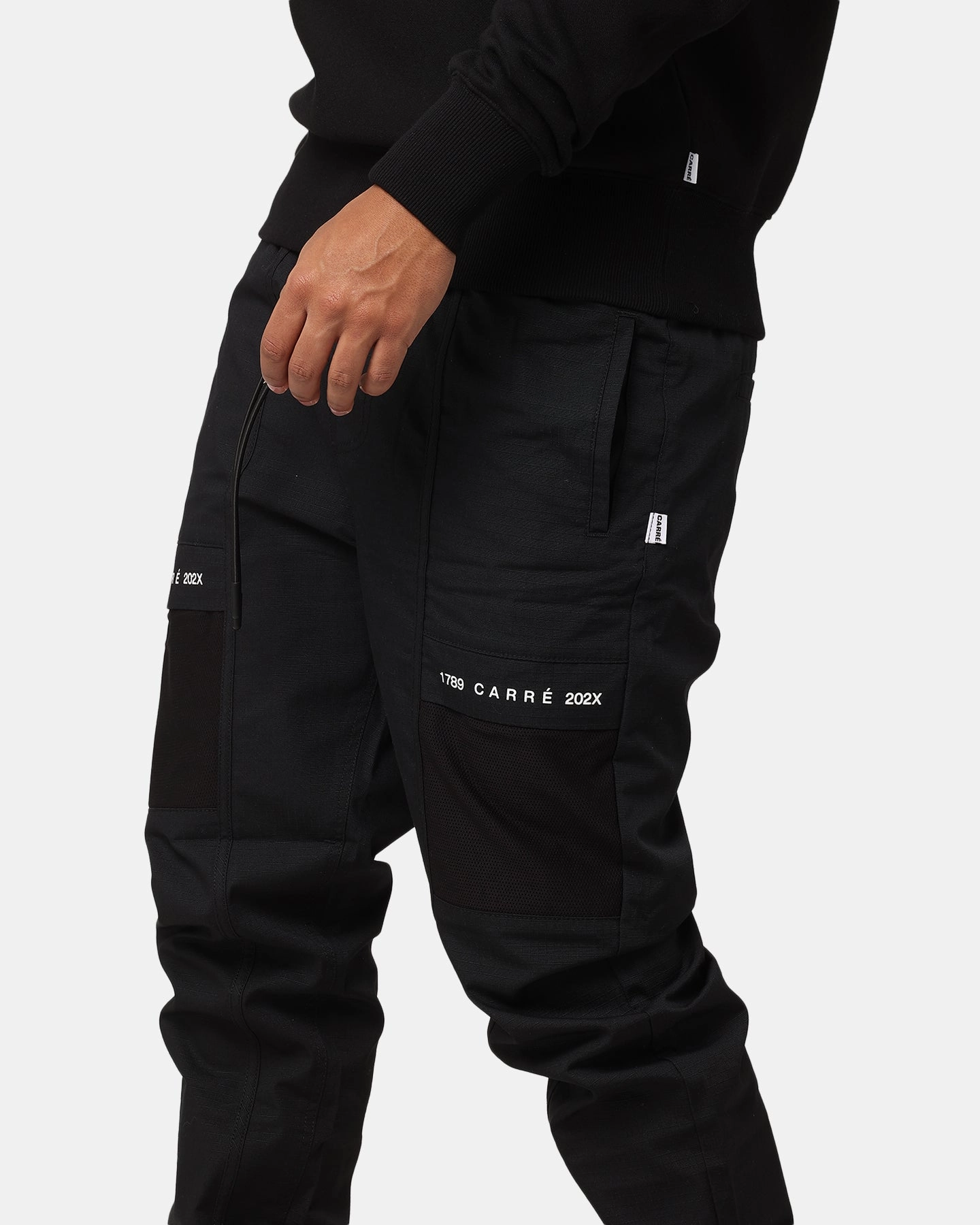 Carr?? 202X Cargo Jogger Pants Black Functional Fashion Relaxed Wear