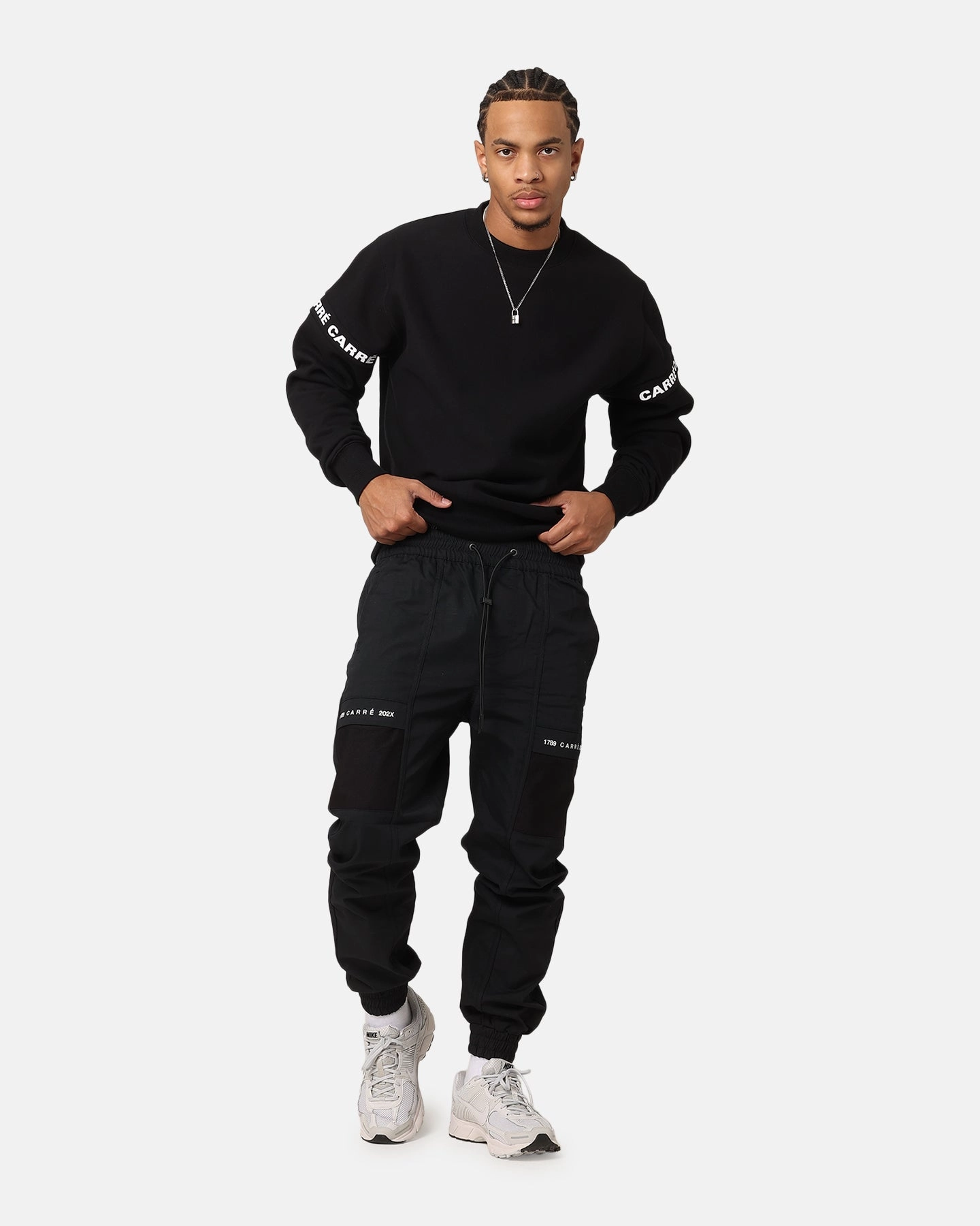 Carr?? 202X Cargo Jogger Pants Black Tagless Design Day To Night