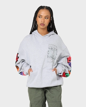 Thermal Lining Circumstance Loiter Fleur Hoodie Grey