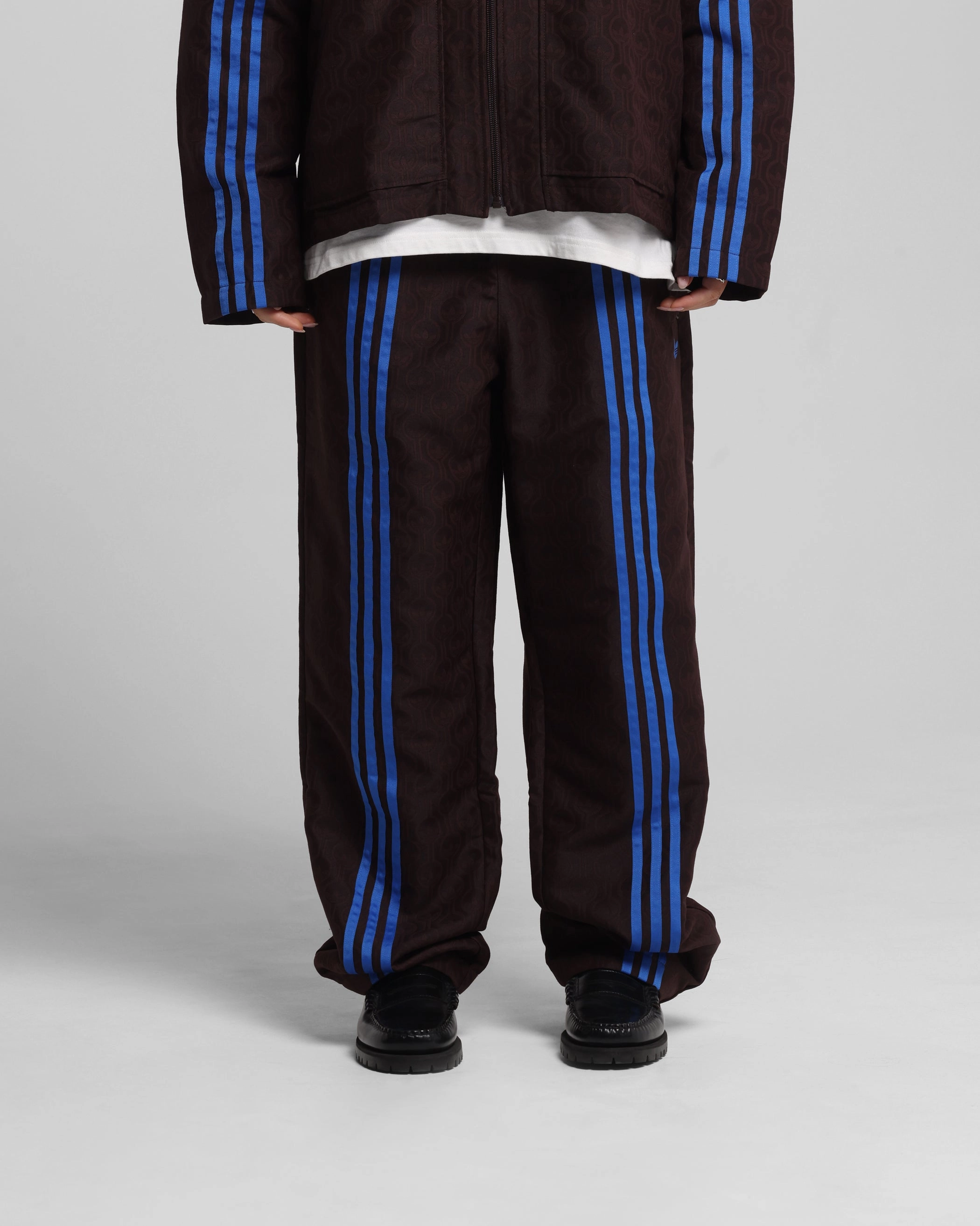 Soft Structure Adidas Originals 70's Club Trackpants Brown