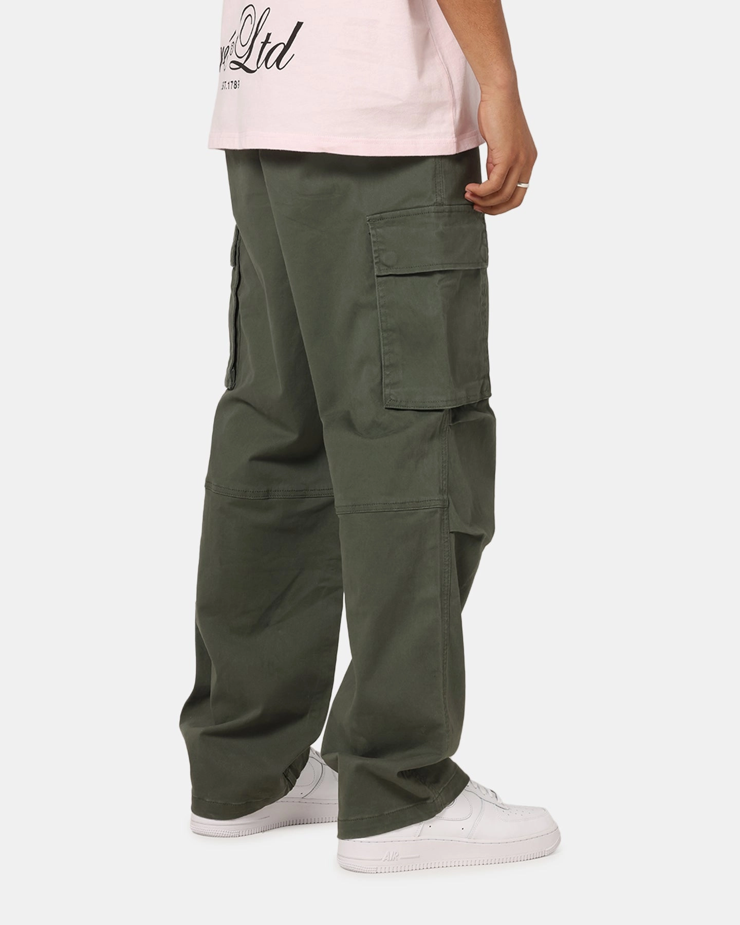 AntibacterialCoating Carre Classic Cargo Pants Khaki