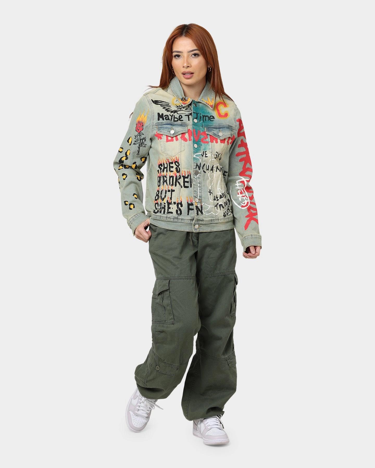 Lifted Anchors Detention Denim Jacket Blue Loose