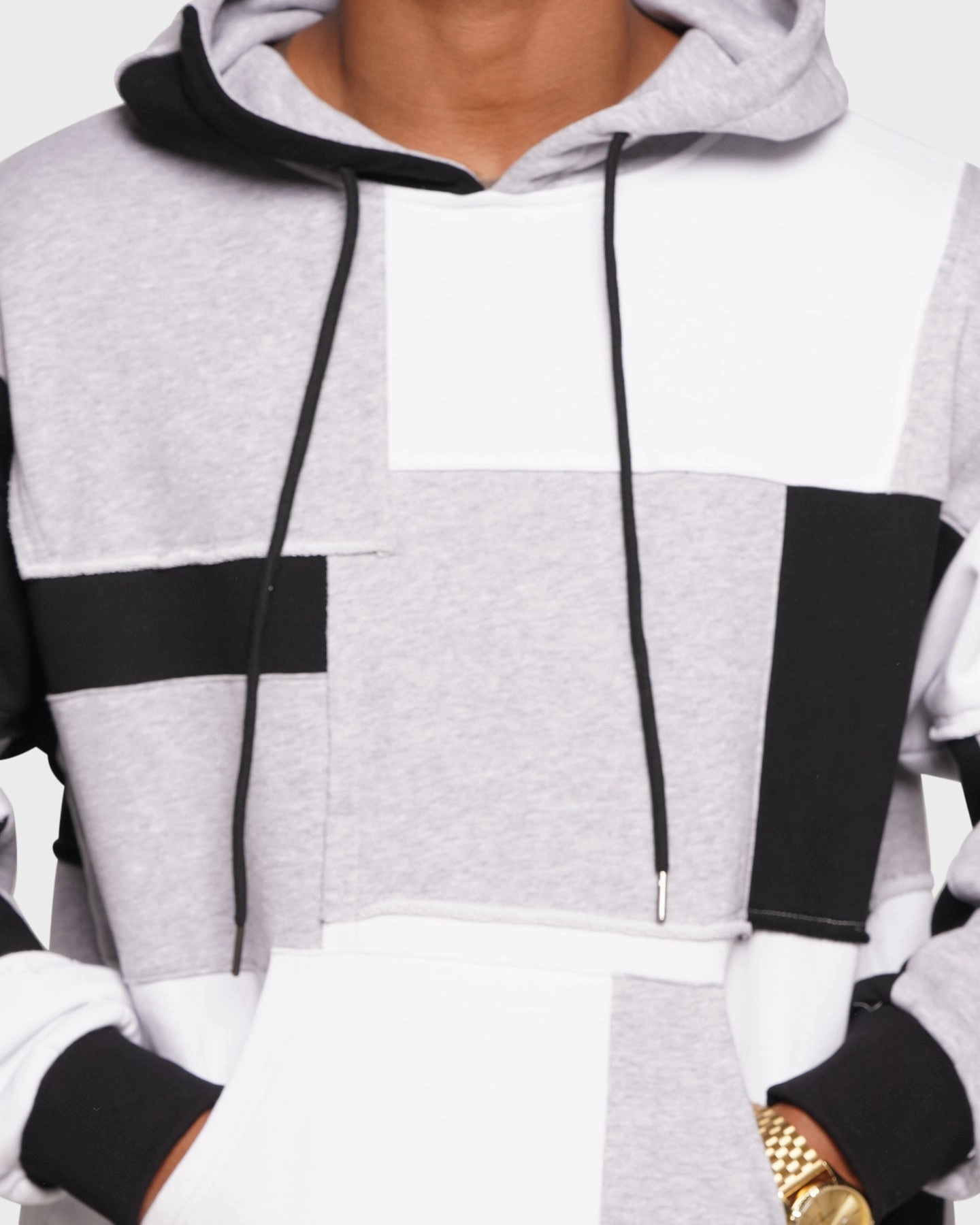 Road Trip QuickAccessPockets XXIII Jansen Monotone Hoodie Black/White