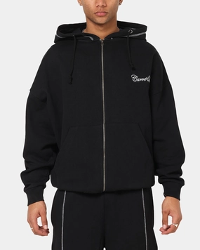 Carre Script Hoodie Black Halloween look Neutral Tones