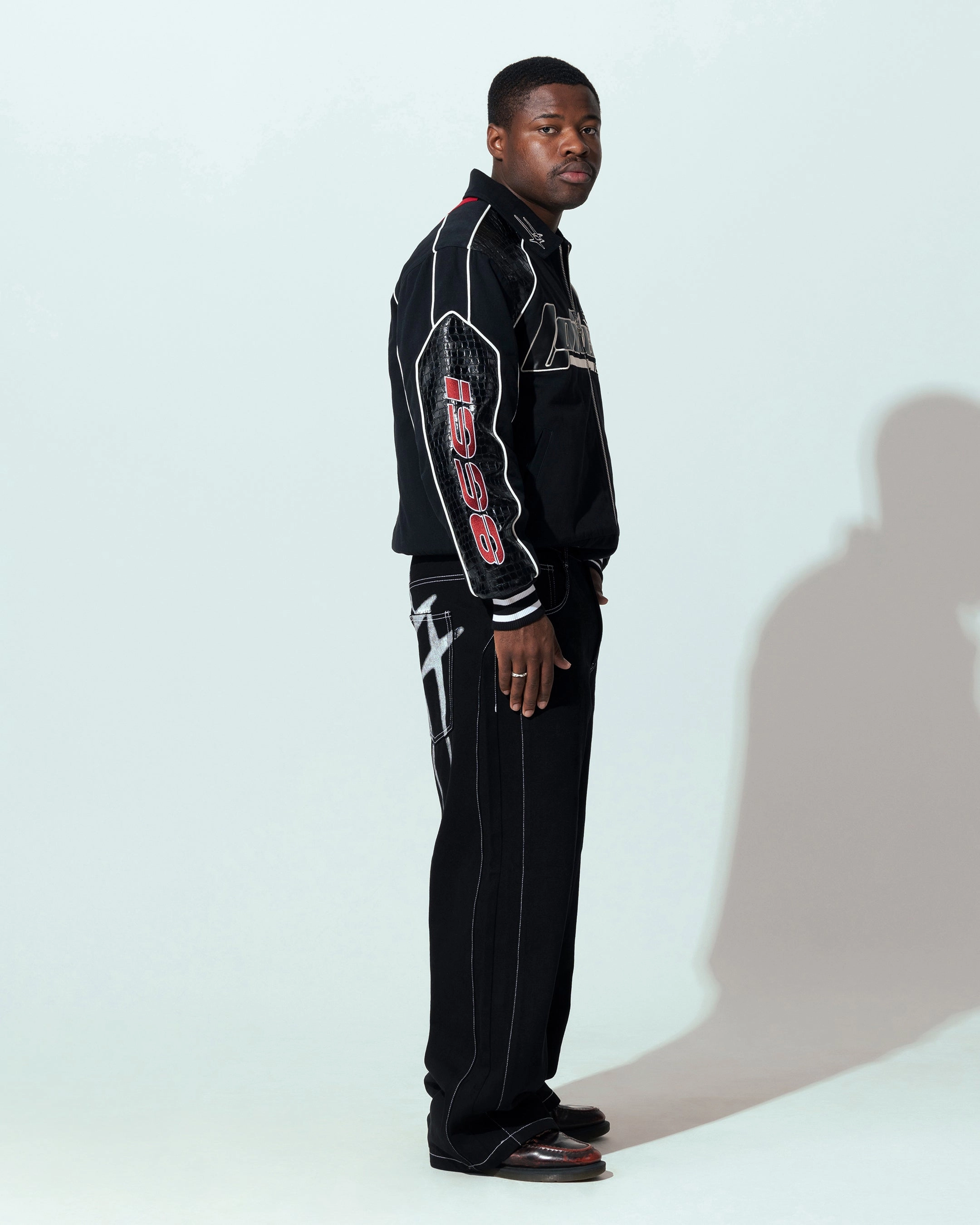 Cold Weather Wear Honor Loiter Formula Jacket Black/Red