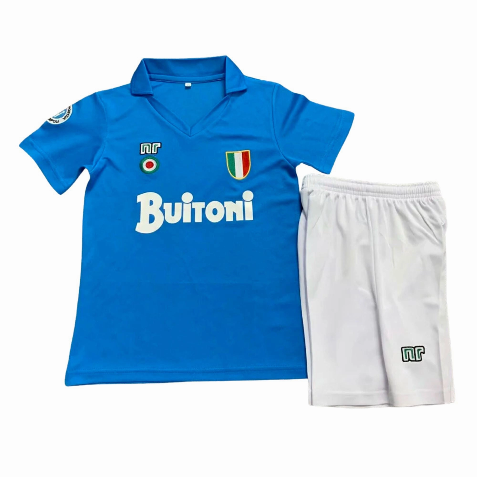 Ultimate Comfort Lining Napoli Kids Retro 1987/88