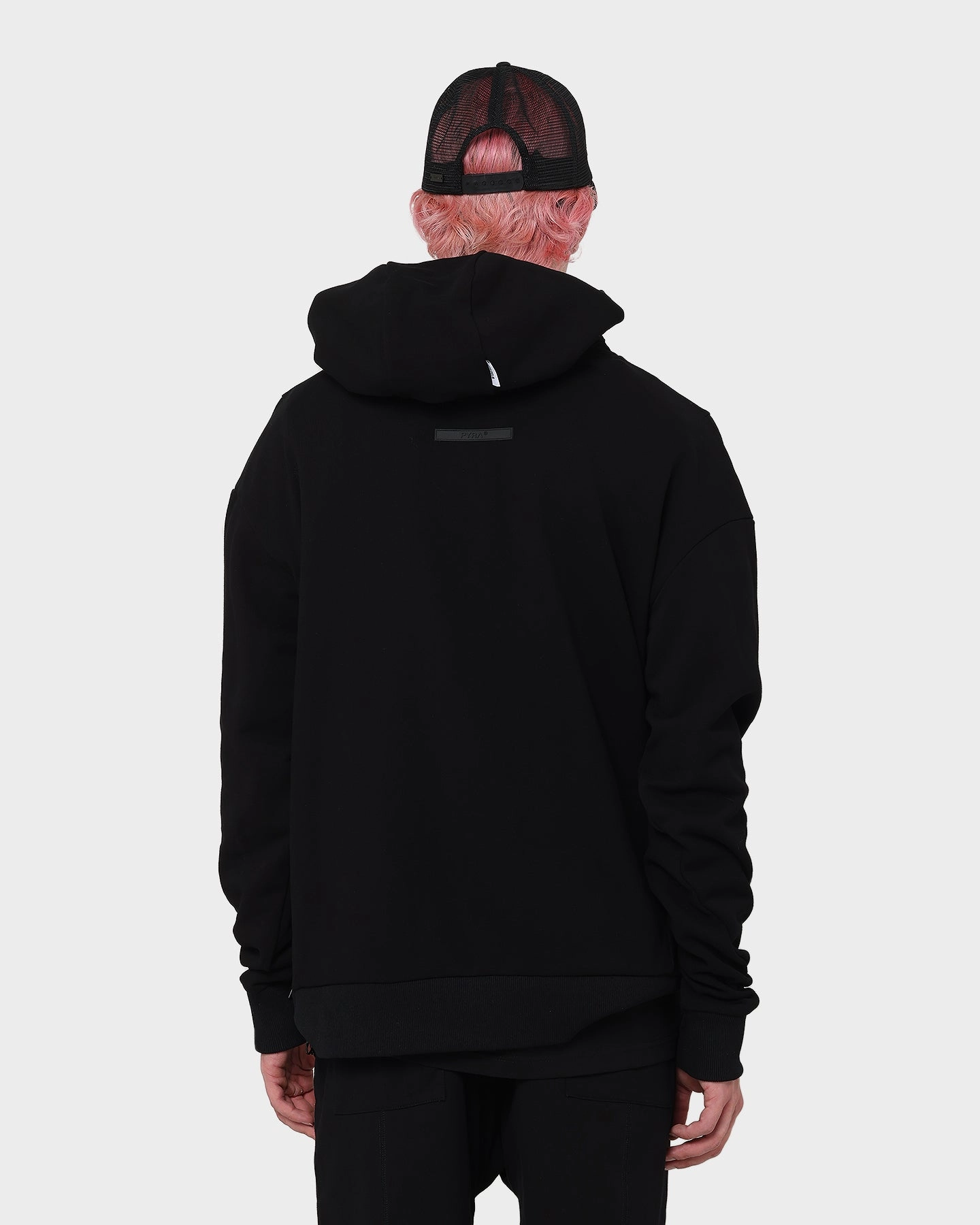 PYRA High Hills Hoodie Black/Orange Grant